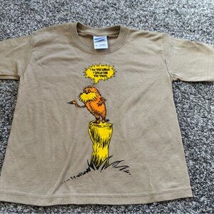 Dr Seuss Kids Tan Lorax Tee